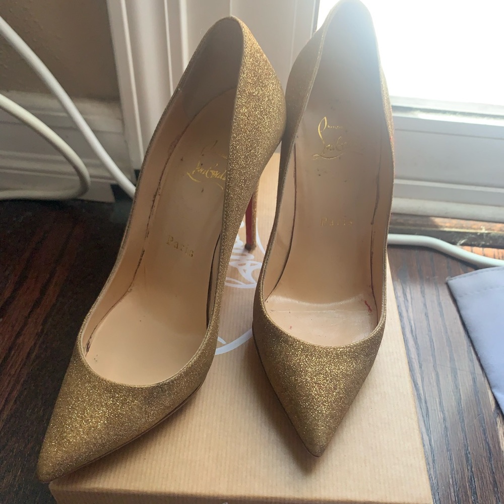 Authentic CL glitter heels